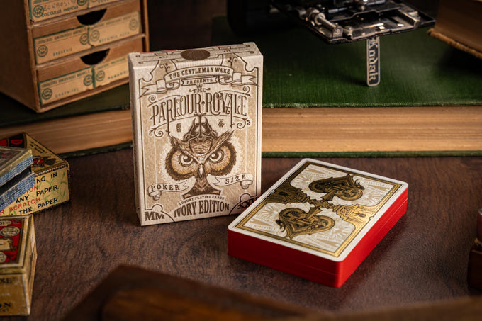 The Parlour Royale Ivory Edition Playing Cards