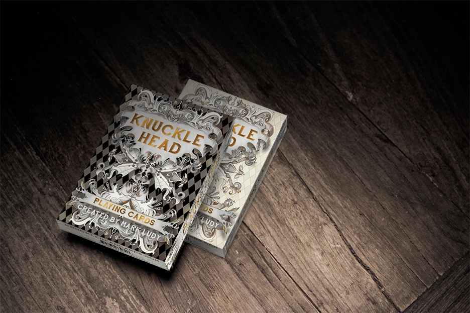 Naipes Classic Black 52 Knucklehead