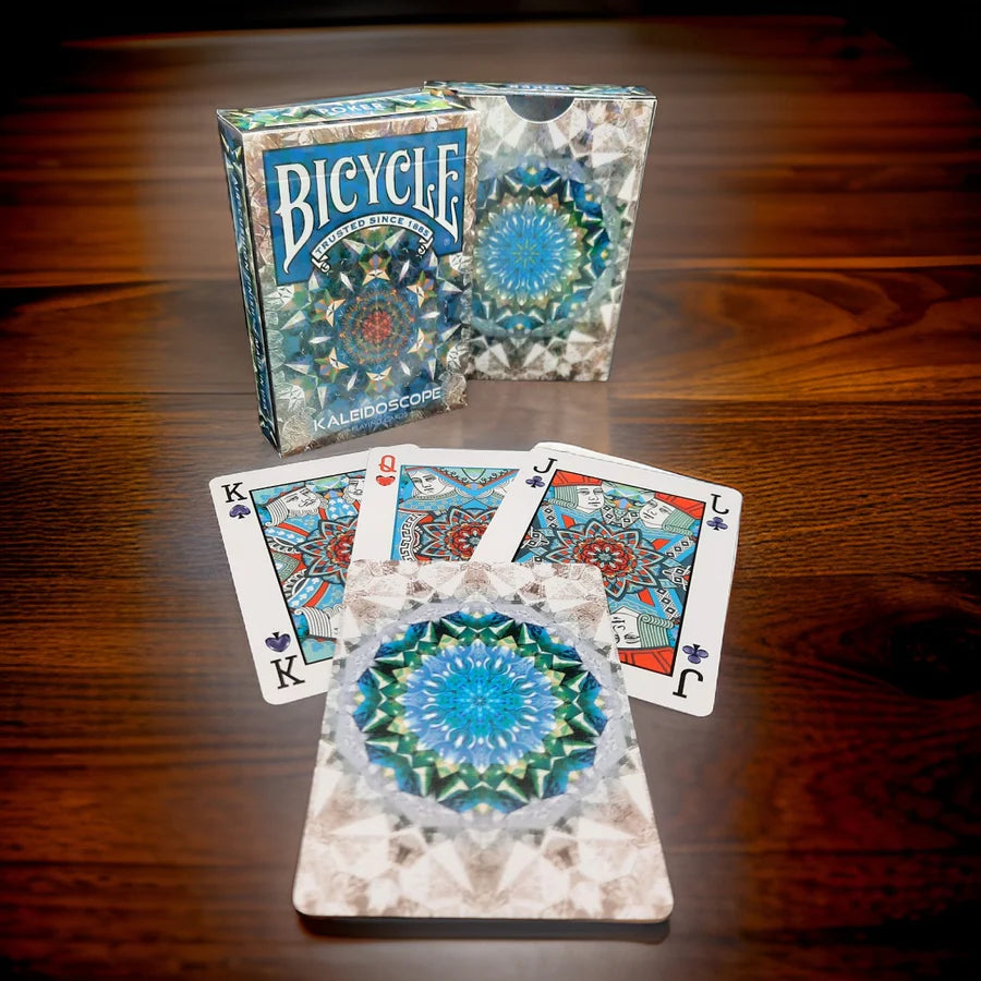 Bicycle Kaleidoscope Playing Card Set including kaleidoscope protector case