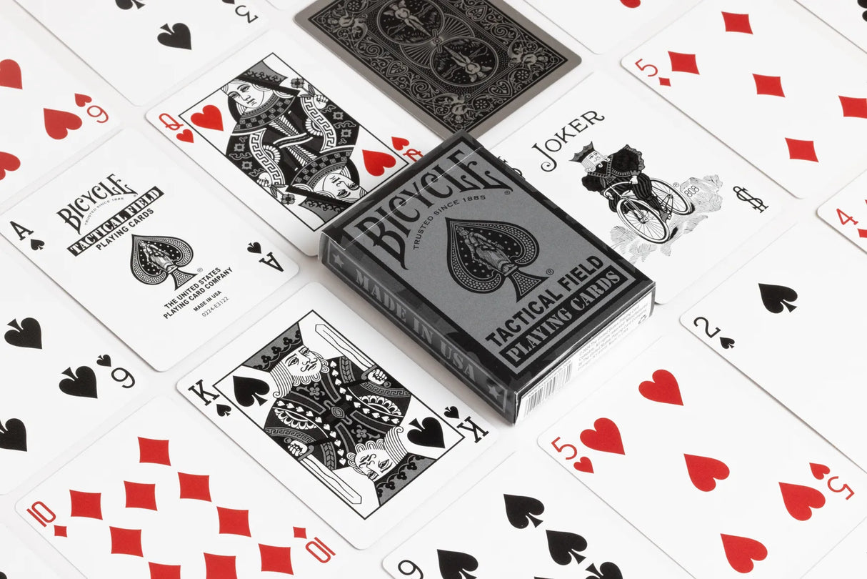 Bicycle Tactical Field Playing Cards (Special Ops Black)