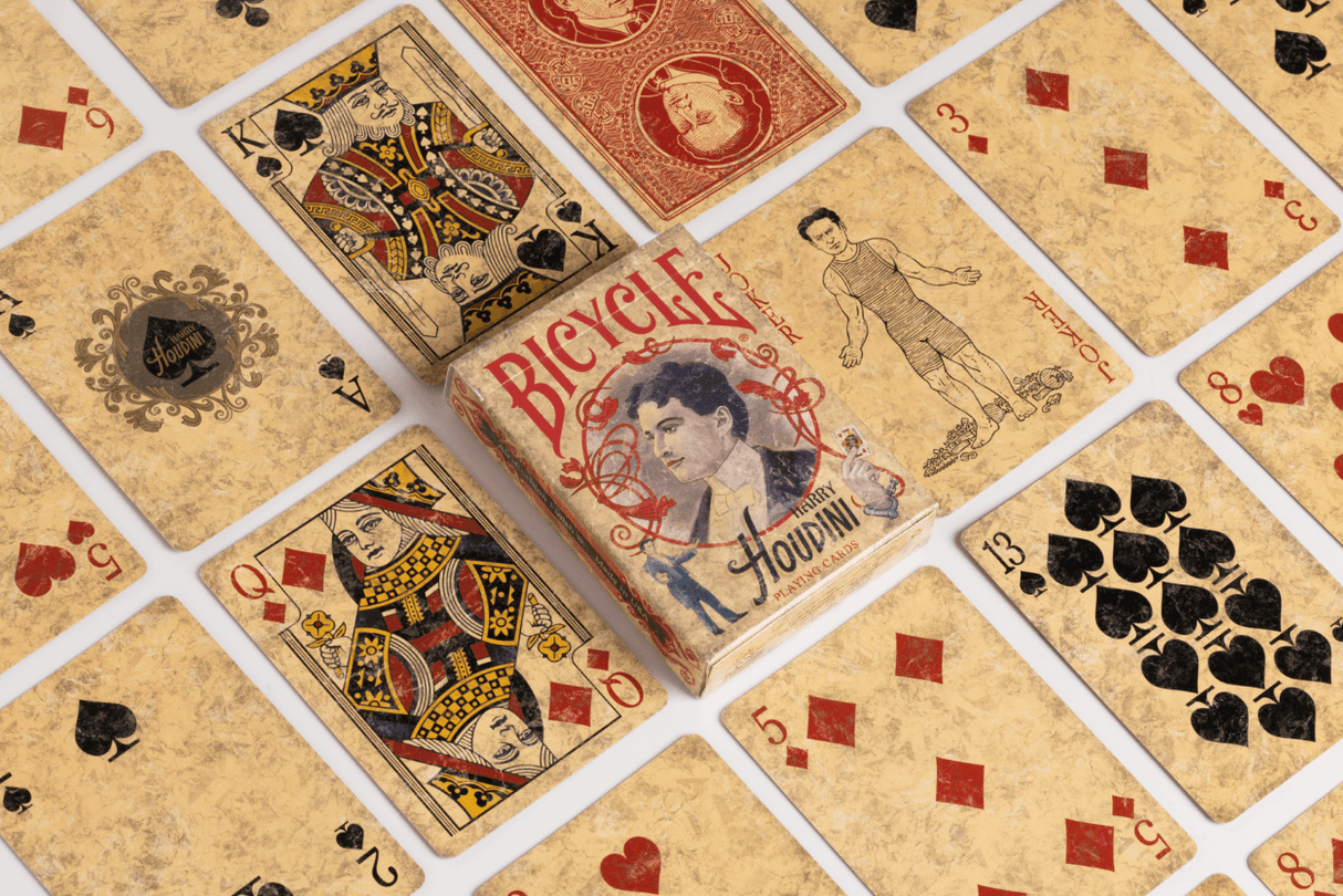 Bicicleta Harry Houdini Naipes de Collectible Playing Cards