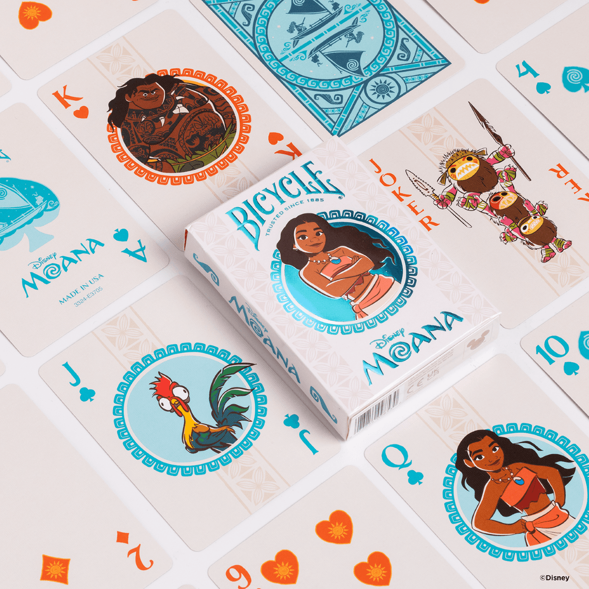 Bicycle Moana Inspired Playing Cards