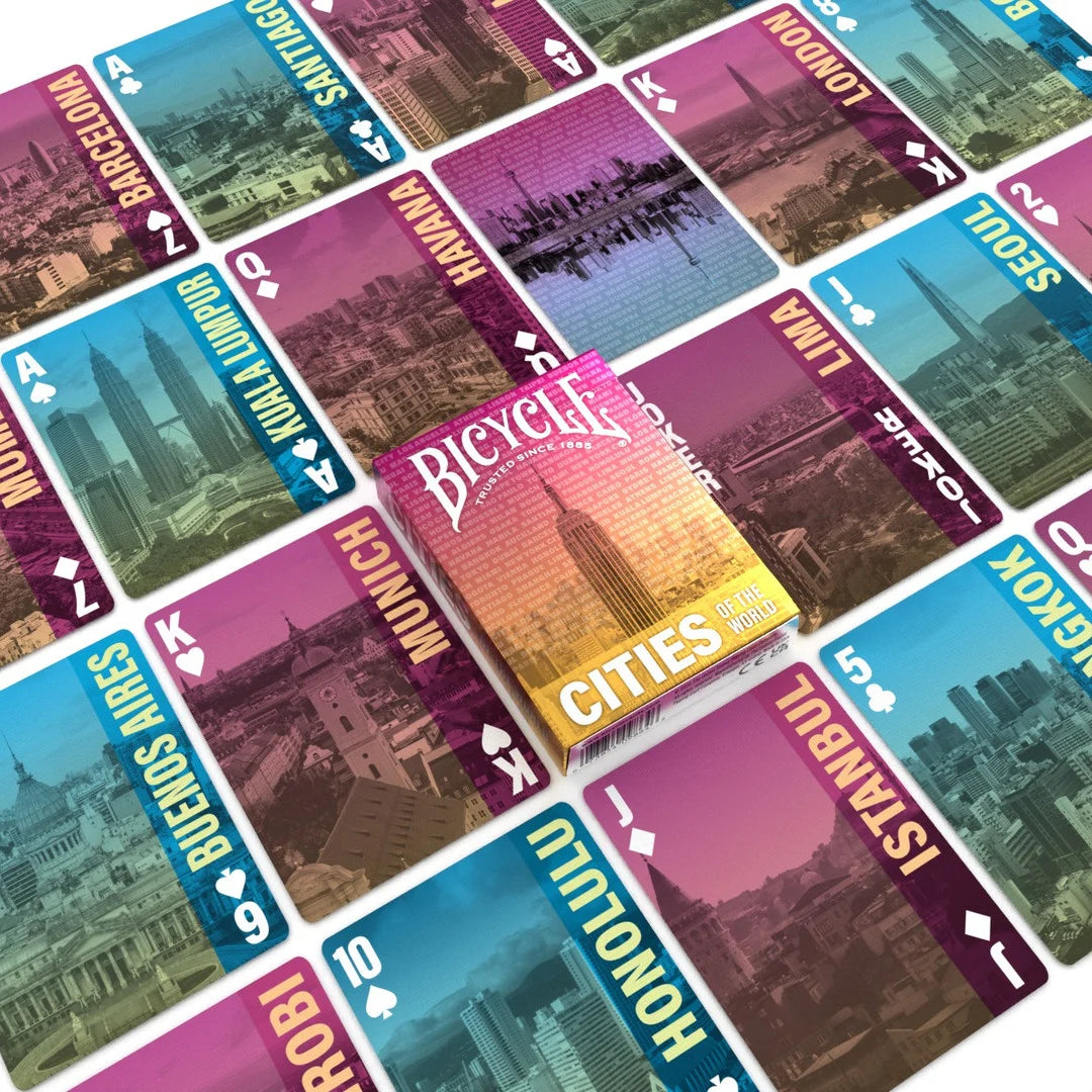 Cities of the World Playing Cards