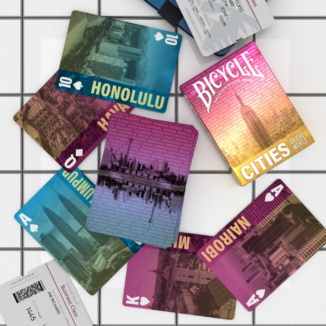 Cities of the World Playing Cards