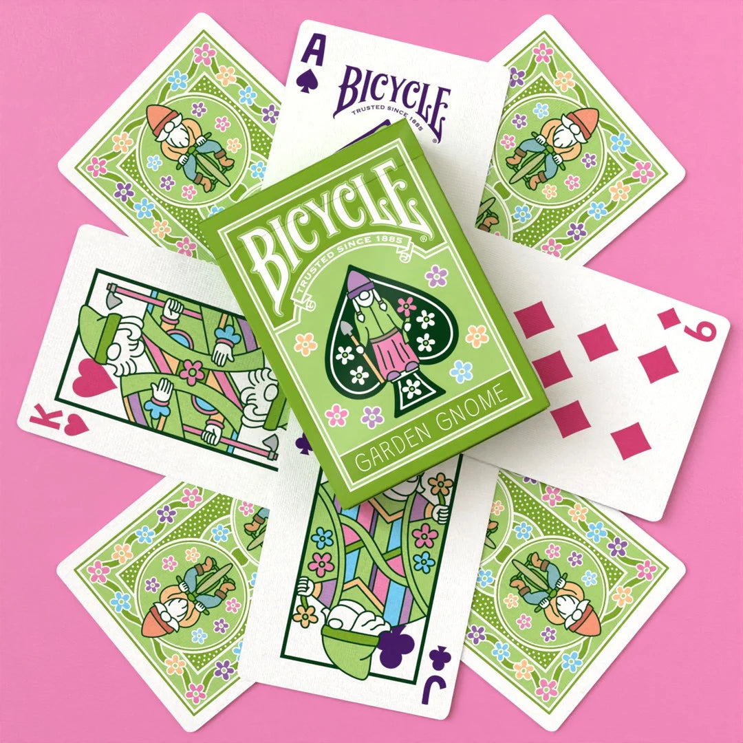 Bicycle Garden Gnome Playing Cards