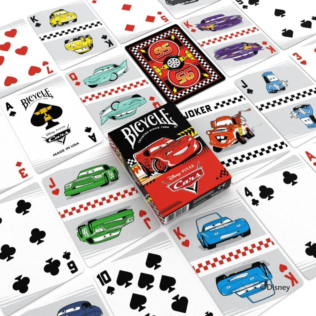 Bicycle Disney and Pixar Cars Inspired Playing Cards