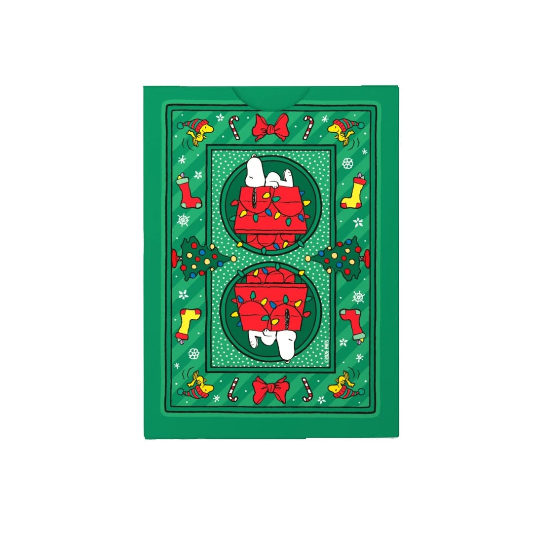 Bicycle Peanuts Holiday Playing Cards