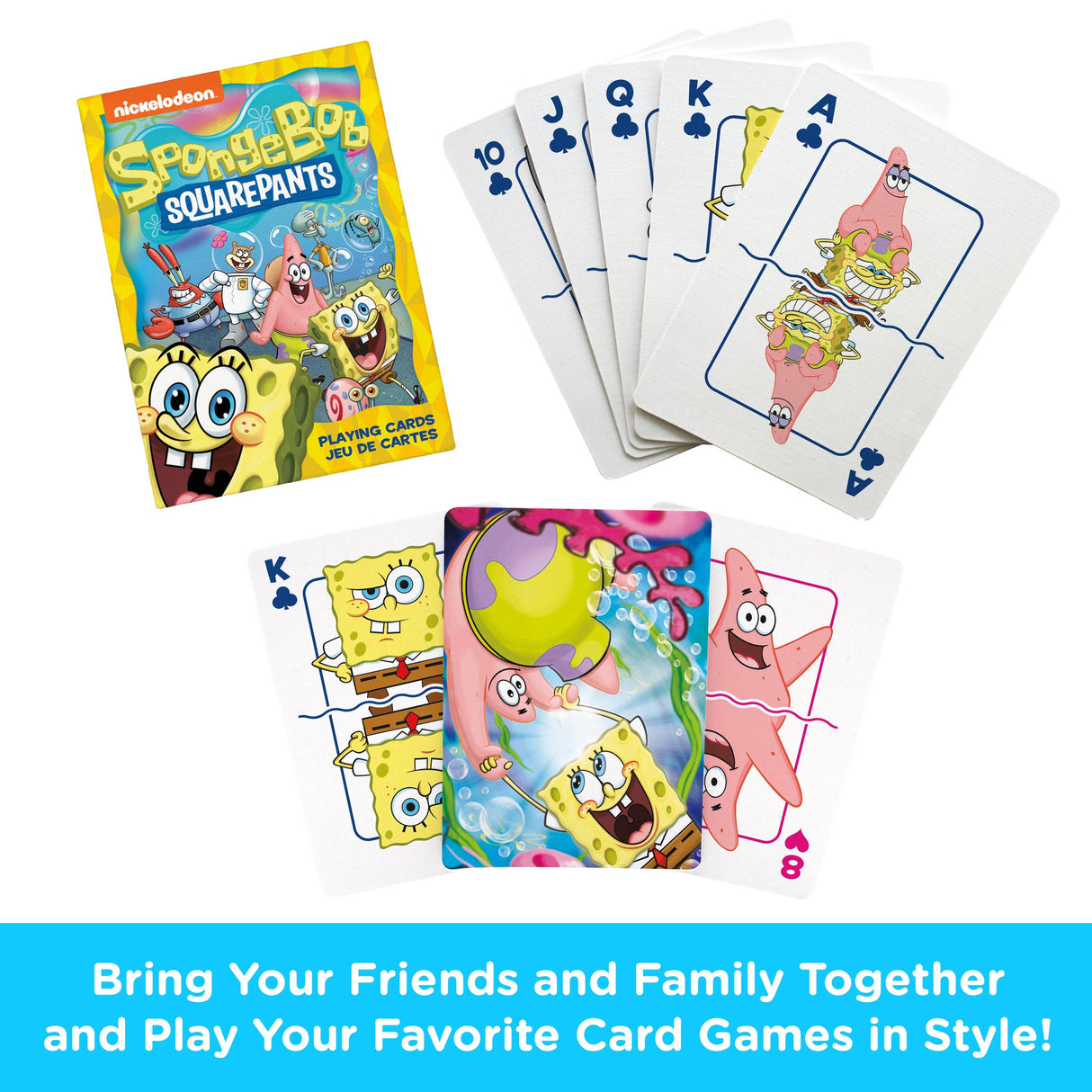 SpongeBob SquarePants Cast Playing Cards