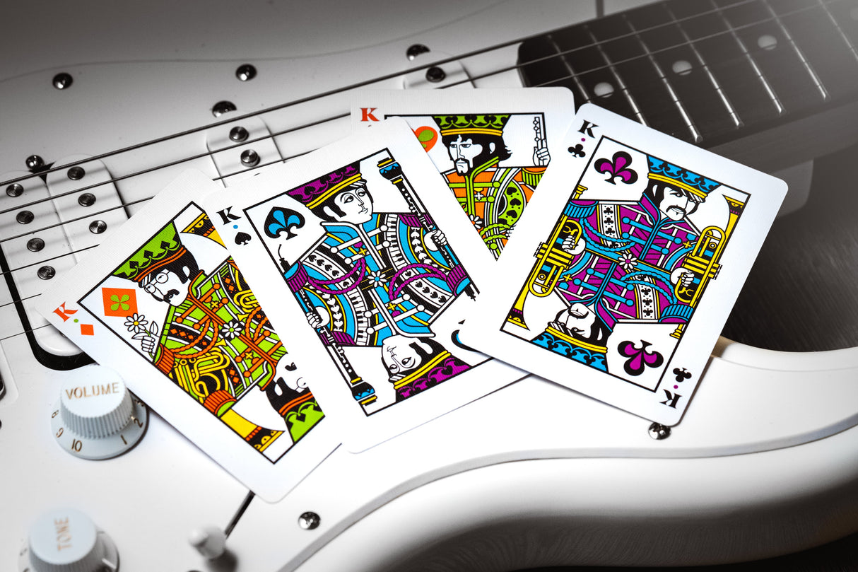 The Beatles Special Edition Playing Cards Black & White Edition Set