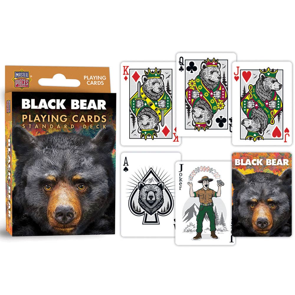 Black Bear Playing Cards - 54 Card Deck