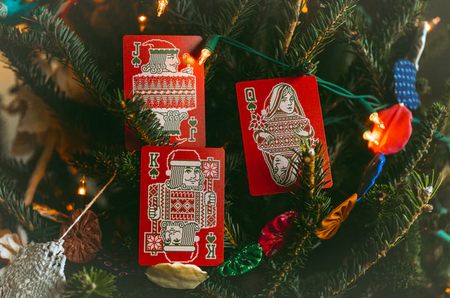 Deck The Halls - Luxury Playing Cards by Kings Wild Project
