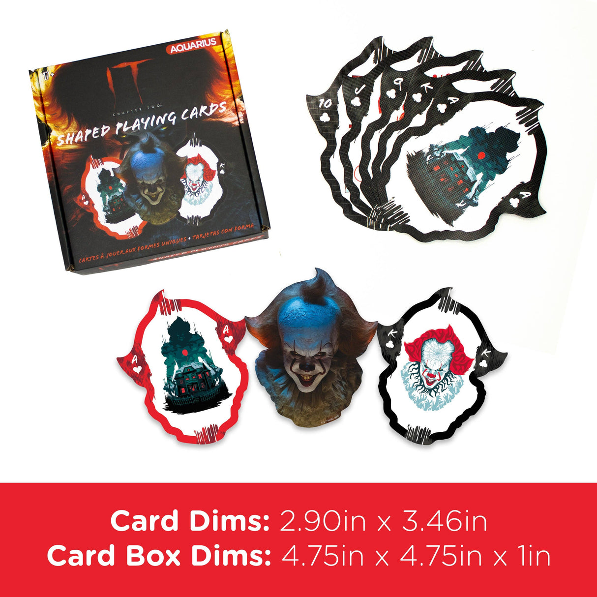 It Chapter 2 Shaped Playing Cards