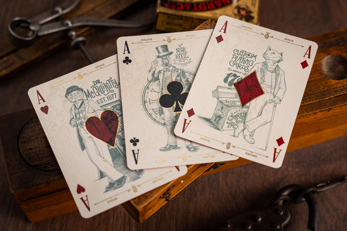 The Parlour Royale Ivory Edition Playing Cards