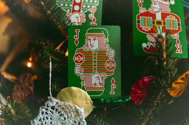 Deck The Halls - Luxury Playing Cards by Kings Wild Project