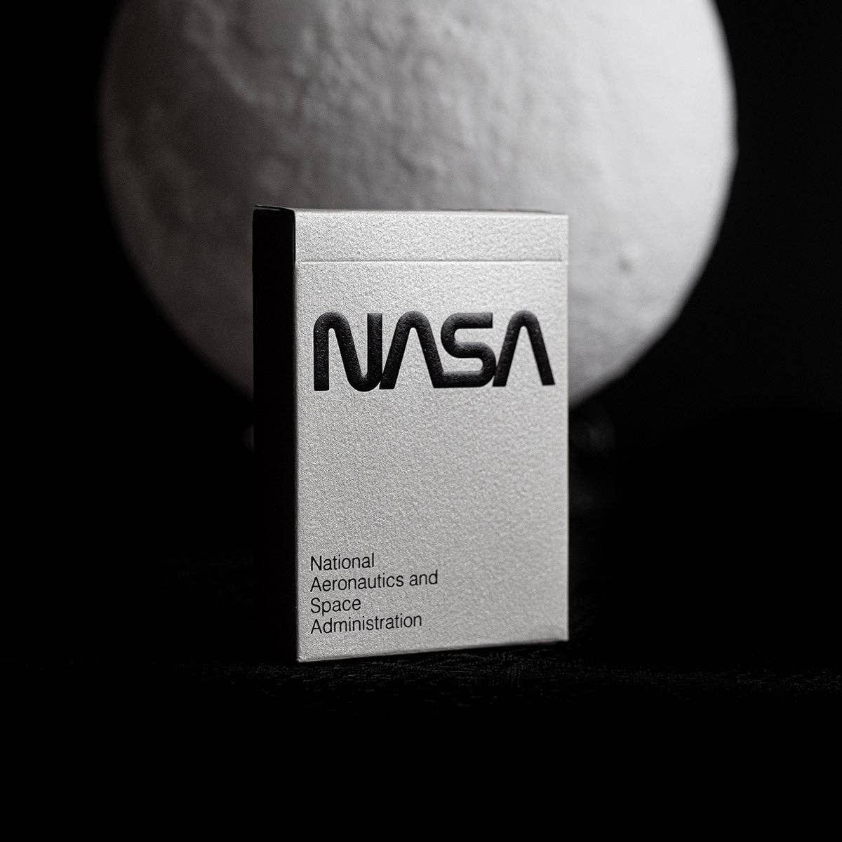 SILVER FOIL NASA WORM PLAYING CARDS
