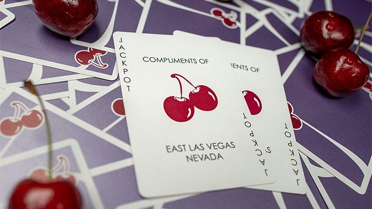 Cherry Casino (Desert Inn Purple) Playing Cards