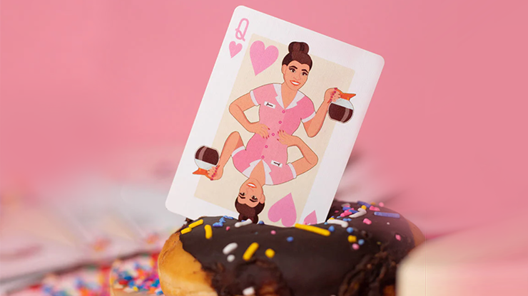 Papa Leon's Wicked Donuts (Chocolate) Playing Cards