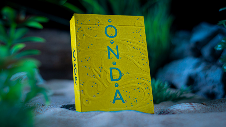ONDA V2 (Yellow) Playing Cards