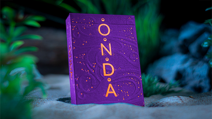 ONDA V2 (Purple) Playing Cards