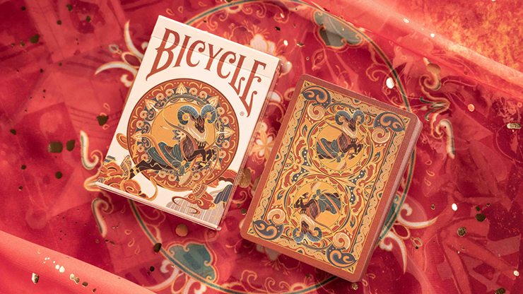 Bicycle Chinese Zodiac Playing Cards 12 Deck Set with Display (Import)