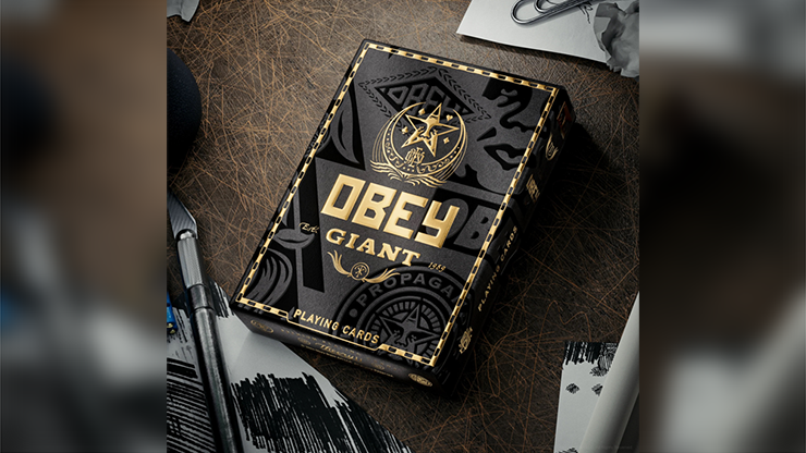 Obey Gold Edition Playing Cards