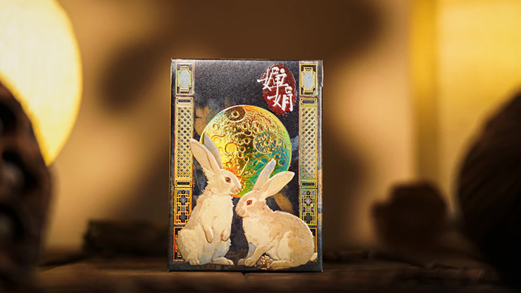 Round Moon Playing Cards