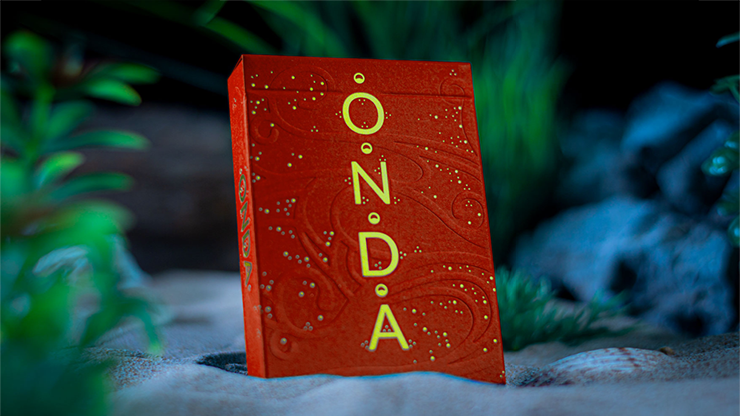 ONDA V2 (Coral) Playing Cards