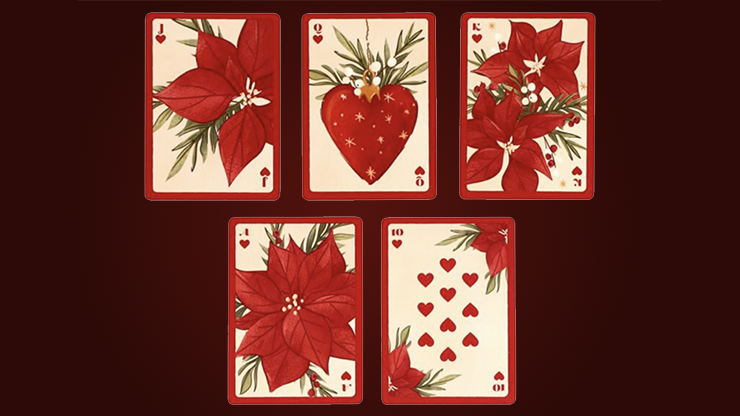 Christmas Botanicals Playing Cards
