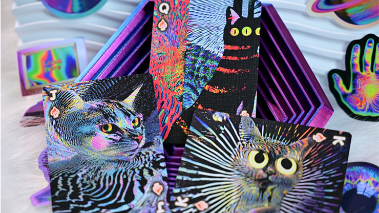 Radio Cat Playing Cards V2
