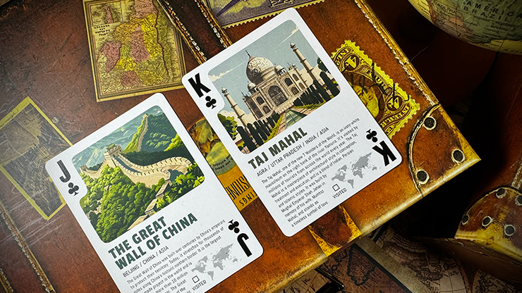 Travel the World Playing Cards Volume 1