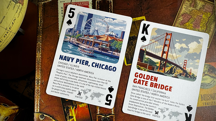 Travel the World Playing Cards Volume 2