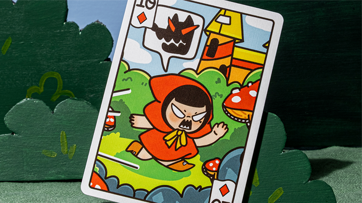 Bicycle Paper Royals Red Riding Hood Playing Cards