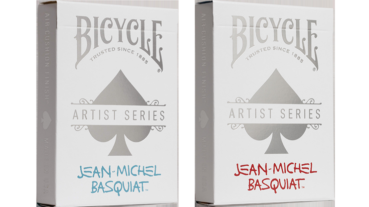 Bicycle Jean-Michel Basquiat (Box Set Red/Blue) Playing Cards