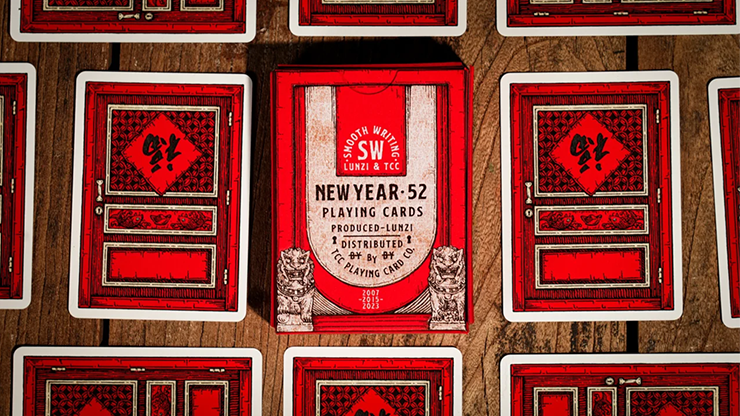 New Year Playing Cards