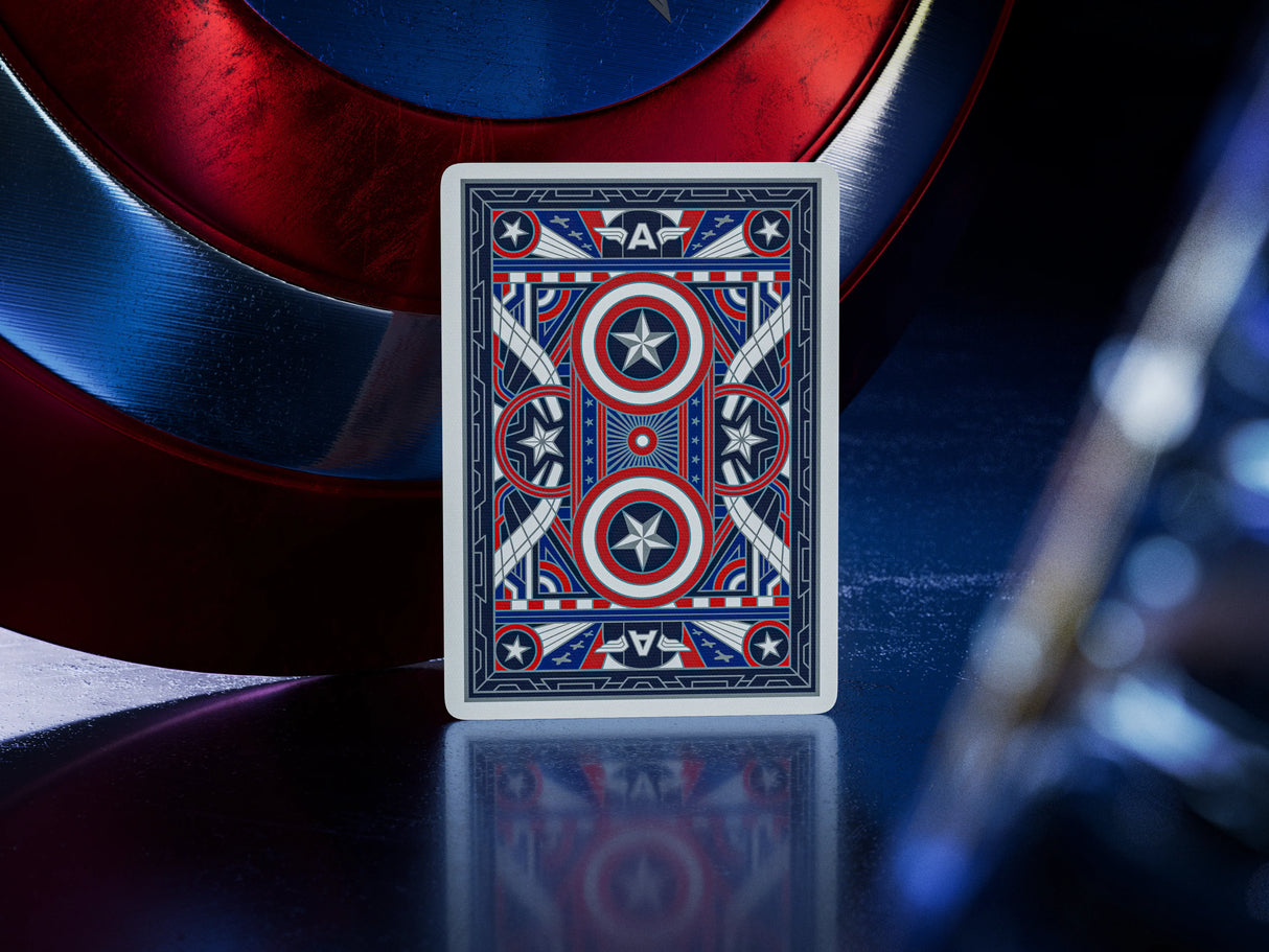 Captain America Playing Cards