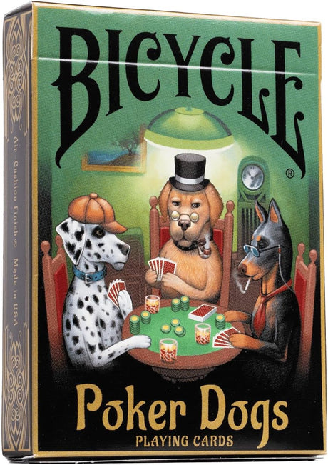 Bicycle Poker Dogs V2 Playing Cards