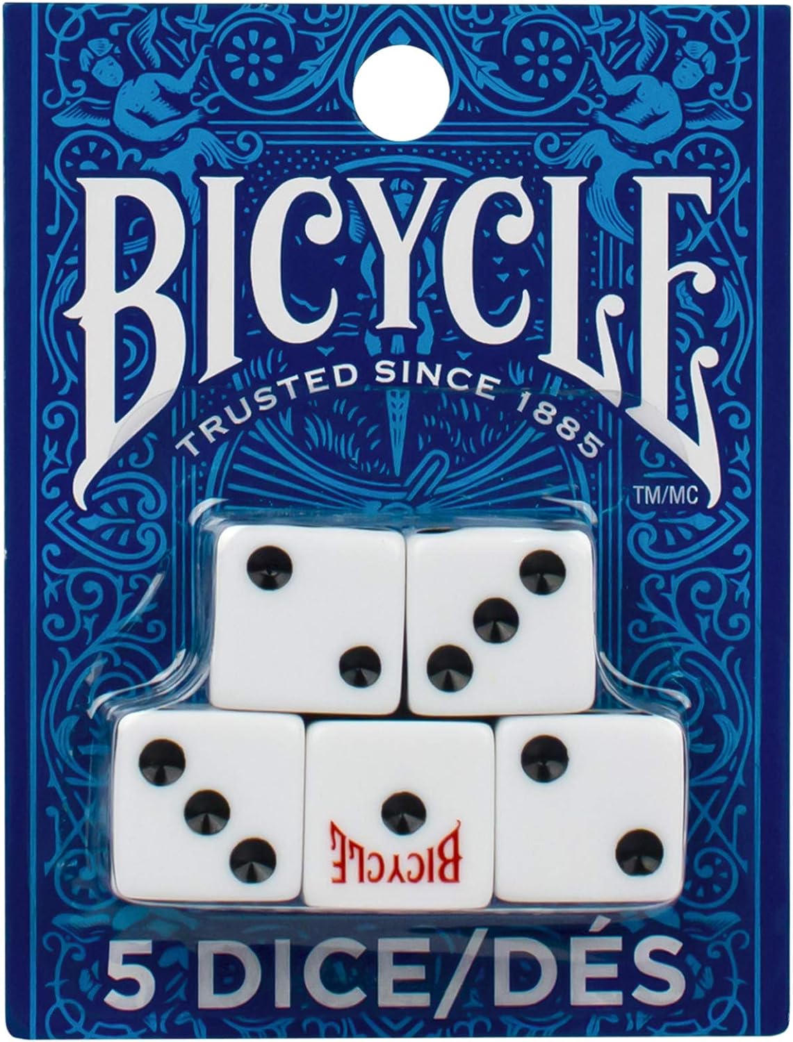 Bicicleta dados de 5 cuentas.