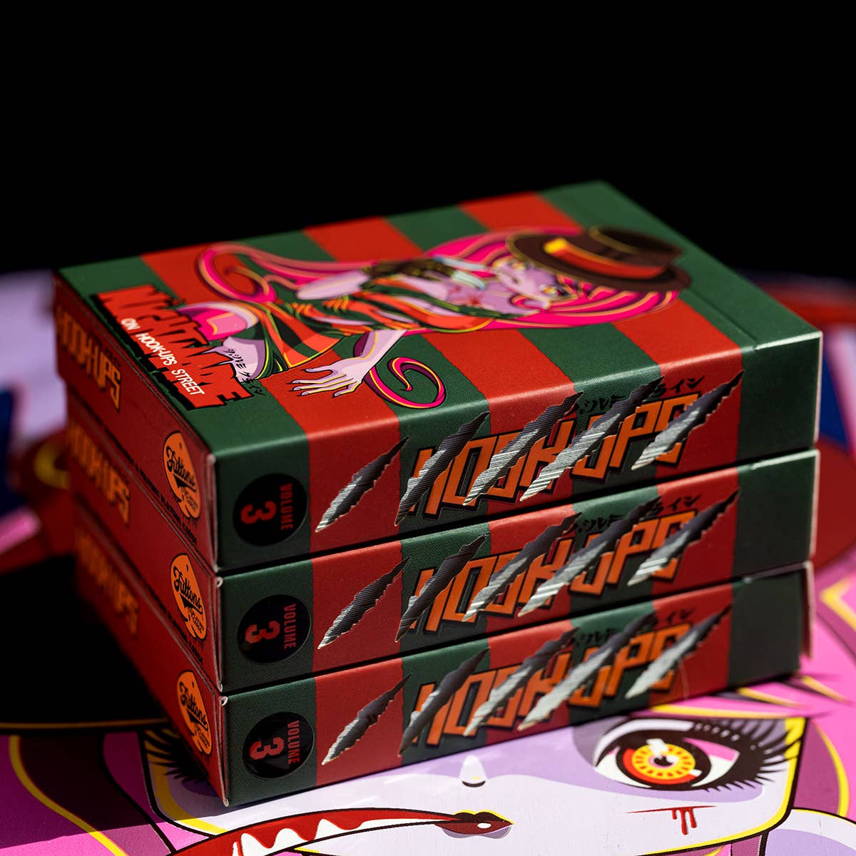 NIGHTMARE ON HOOKUPS STREET SKATEBOARD PLAYING CARDS