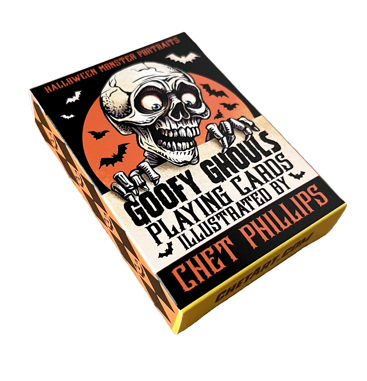 Goofy Ghouls- Halloween Monster Portraits Playing Cards