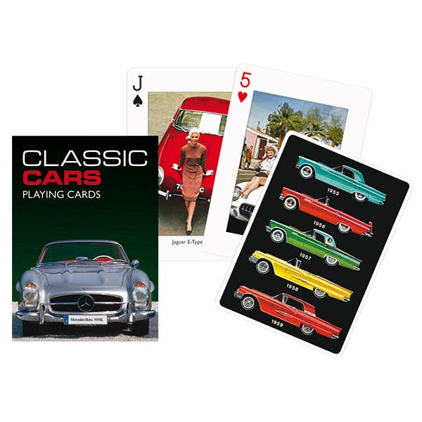 Classic Cars Playing Cards