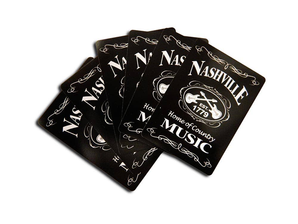 Nashville Music Playing Cards