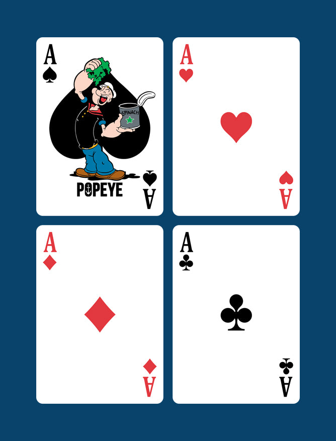 Bicycle Limited Edition Popeye The Sailor Man Playing Cards