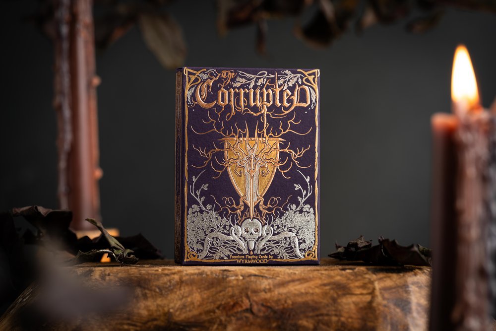 The Corrupted: Violet Twilight Edition Playing Cards