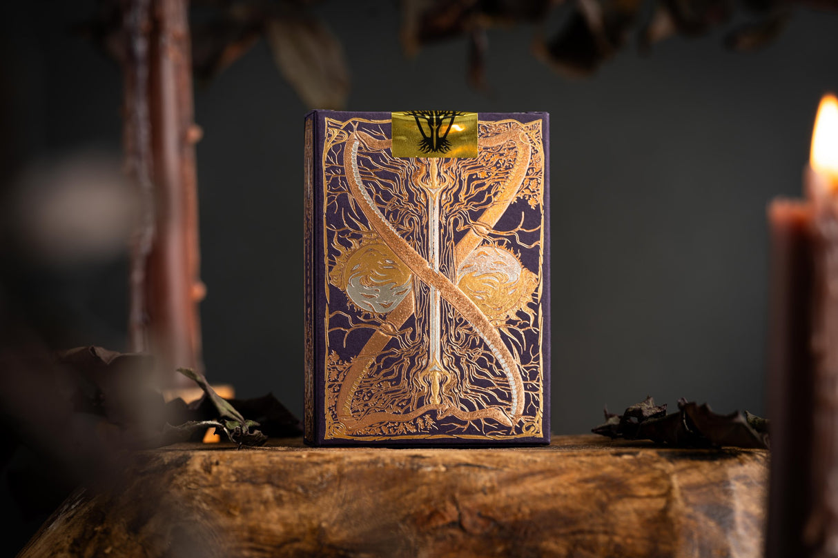 The Corrupted: Violet Twilight Edition Playing Cards
