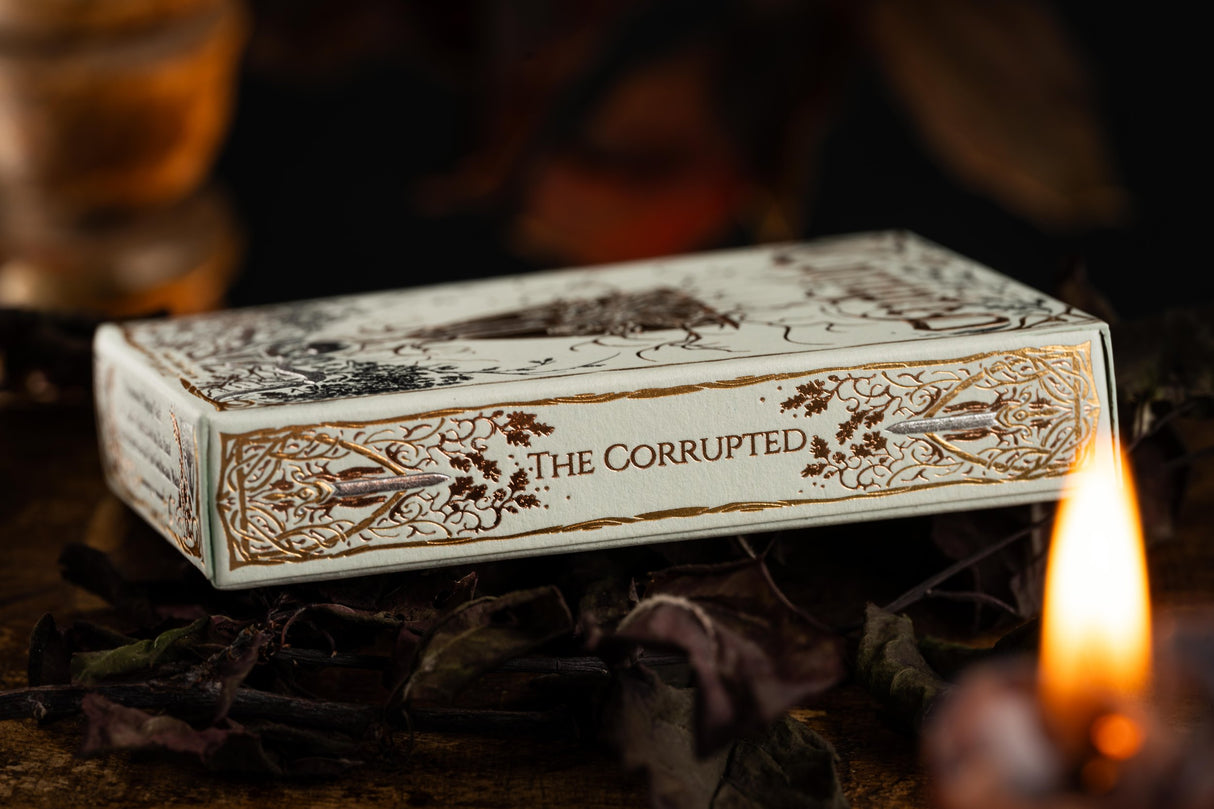 The Corrupted: Teal Twilight Edition Playing Cards