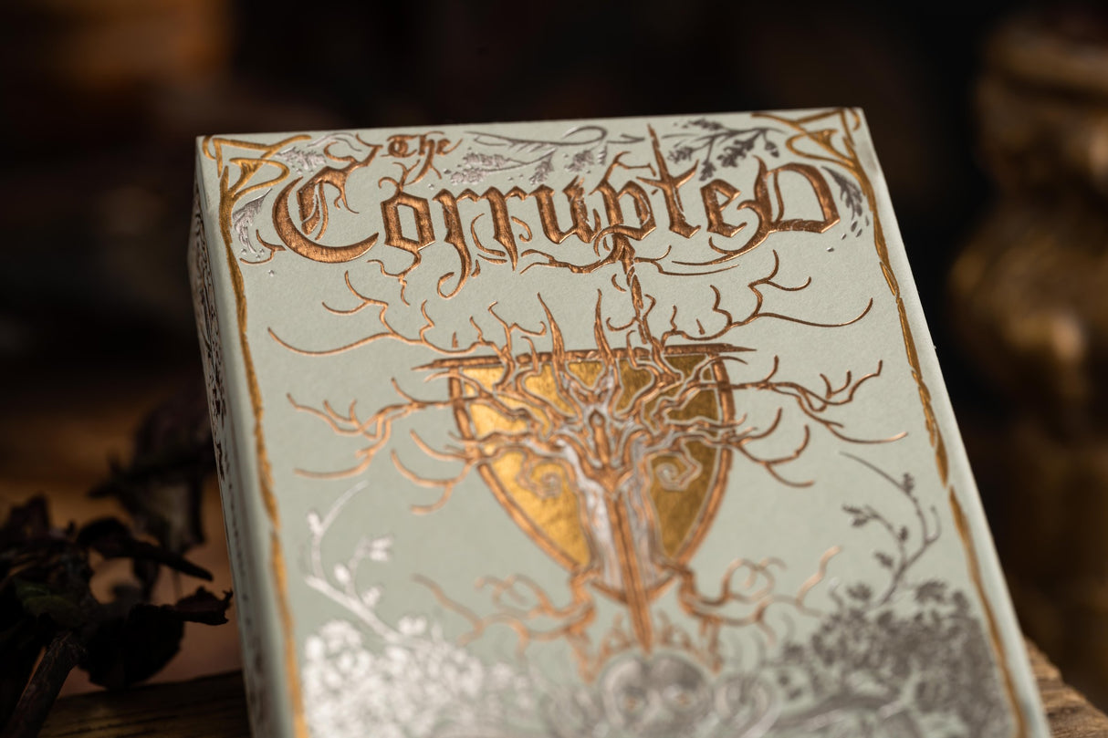 The Corrupted: Teal Twilight Edition Playing Cards