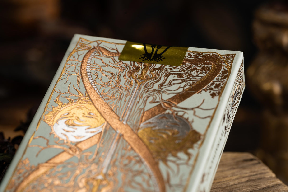 The Corrupted: Teal Twilight Edition Playing Cards