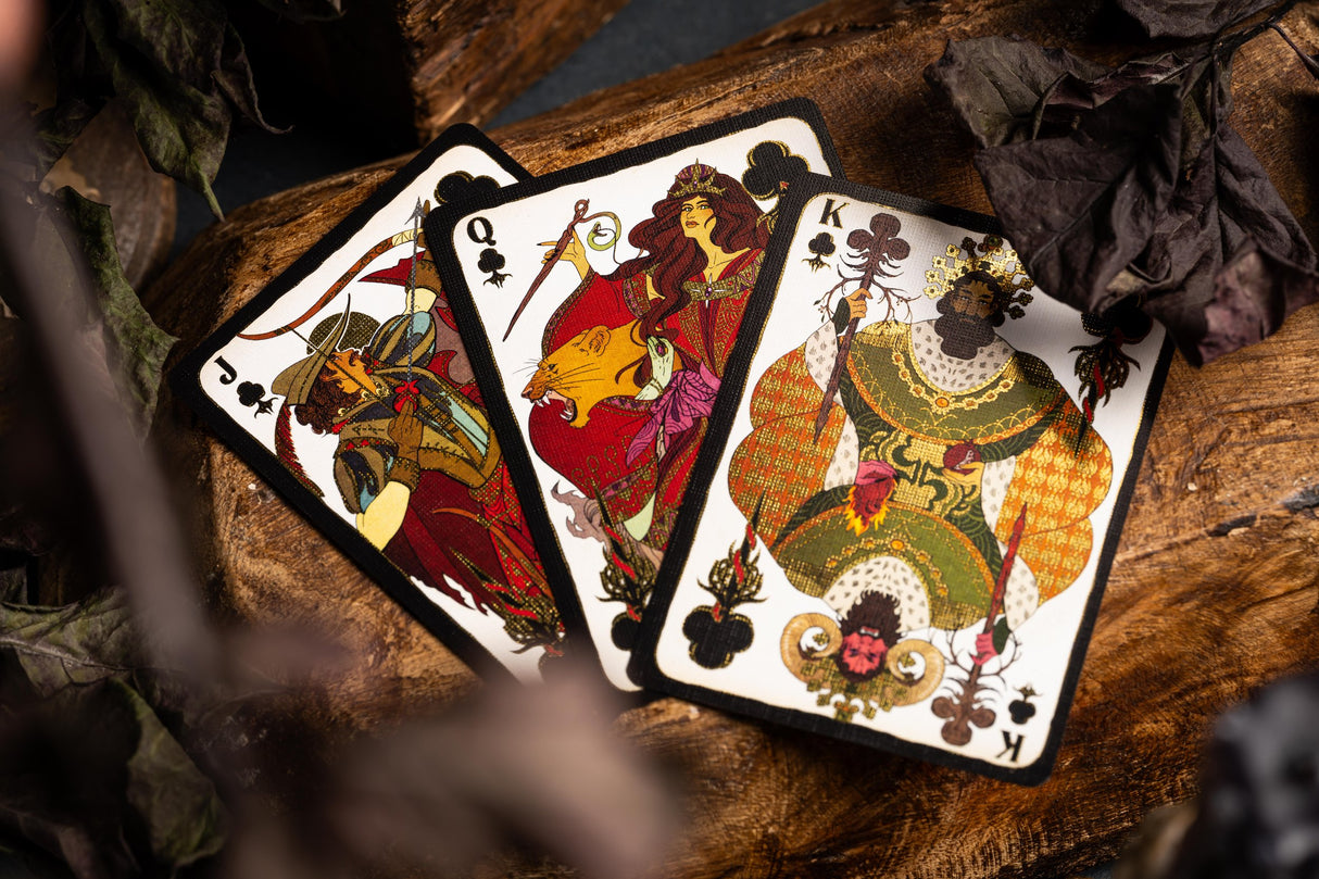 The Corrupted: Teal Twilight Edition Playing Cards