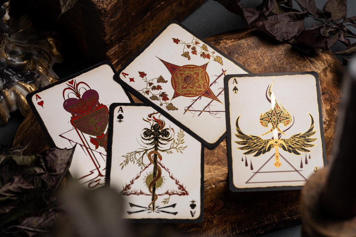 The Corrupted: Violet Twilight Edition Playing Cards