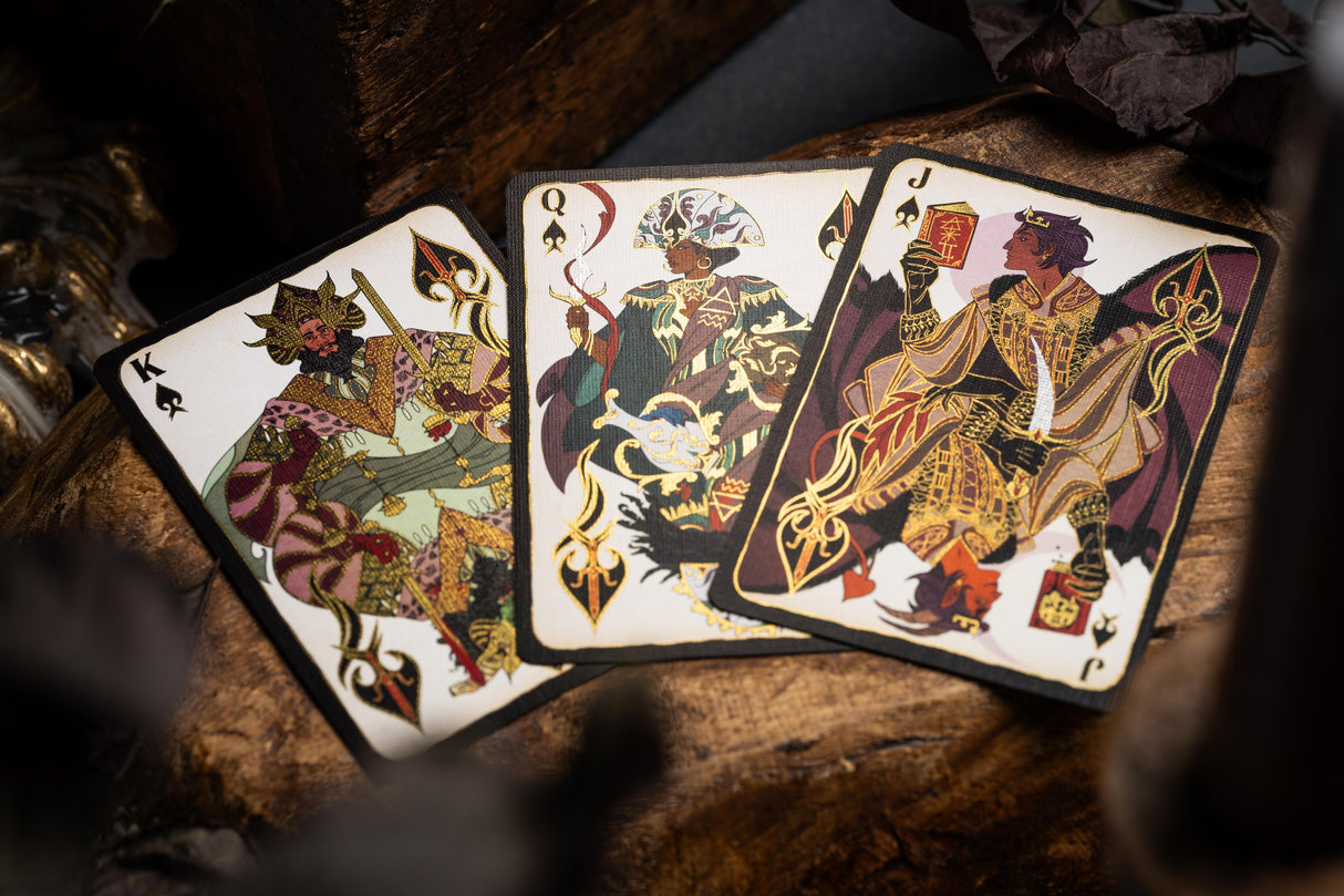 The Corrupted: Teal Twilight Edition Playing Cards